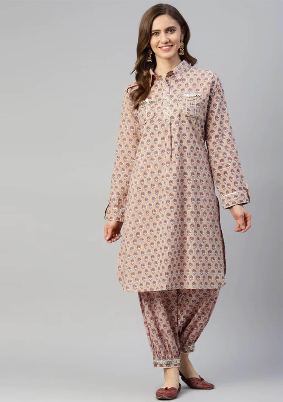 Shirt style 2025 kurta women