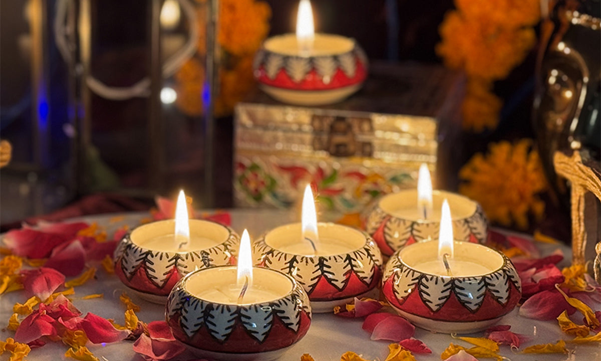 Styling with Diyas: How to Incorporate Decorative Diyas into Your Home Decor