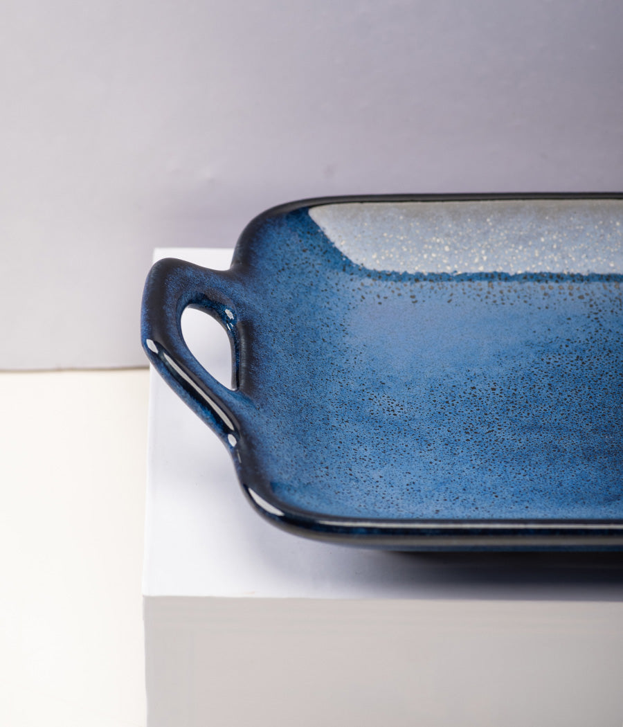 Cobalt Tray Ceramic Platter (big)