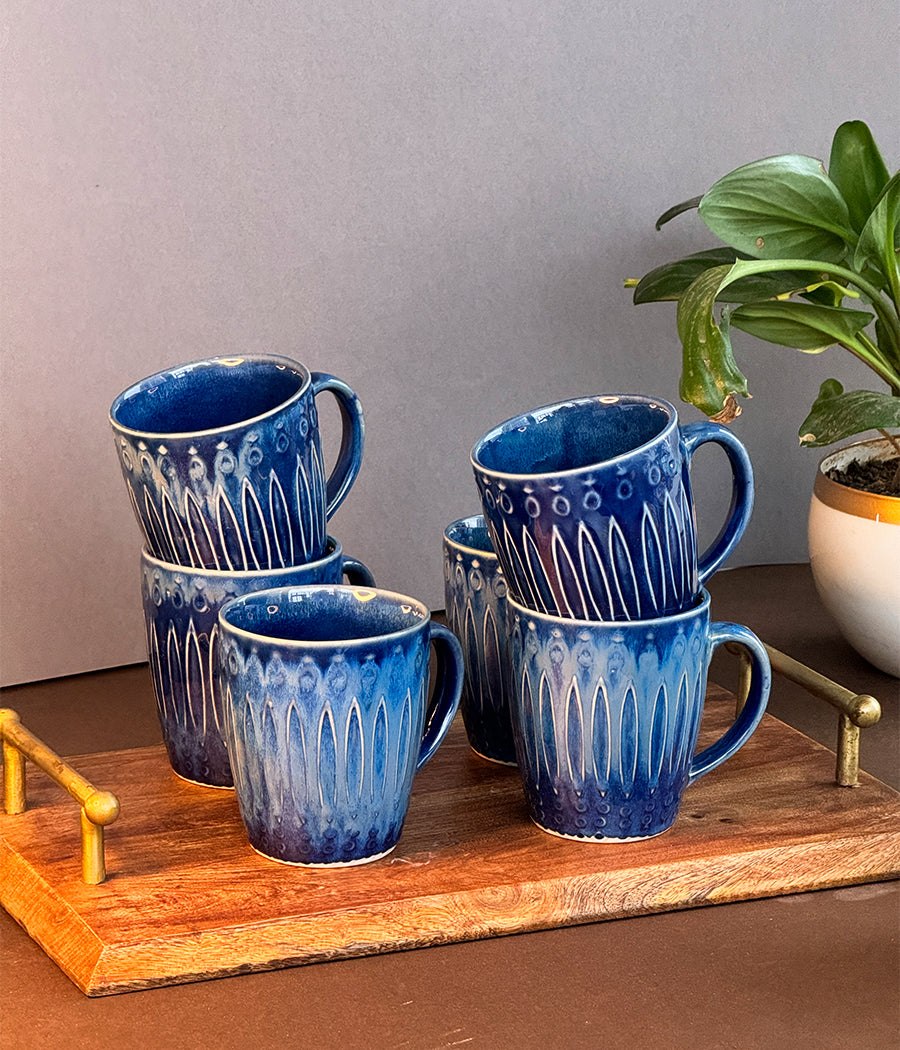 Swallow Azure Mugs