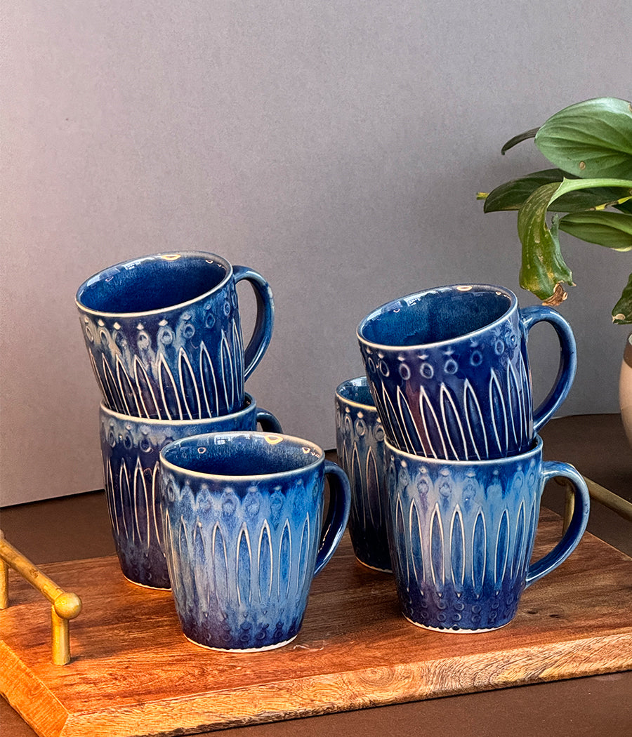 Swallow Azure Mugs