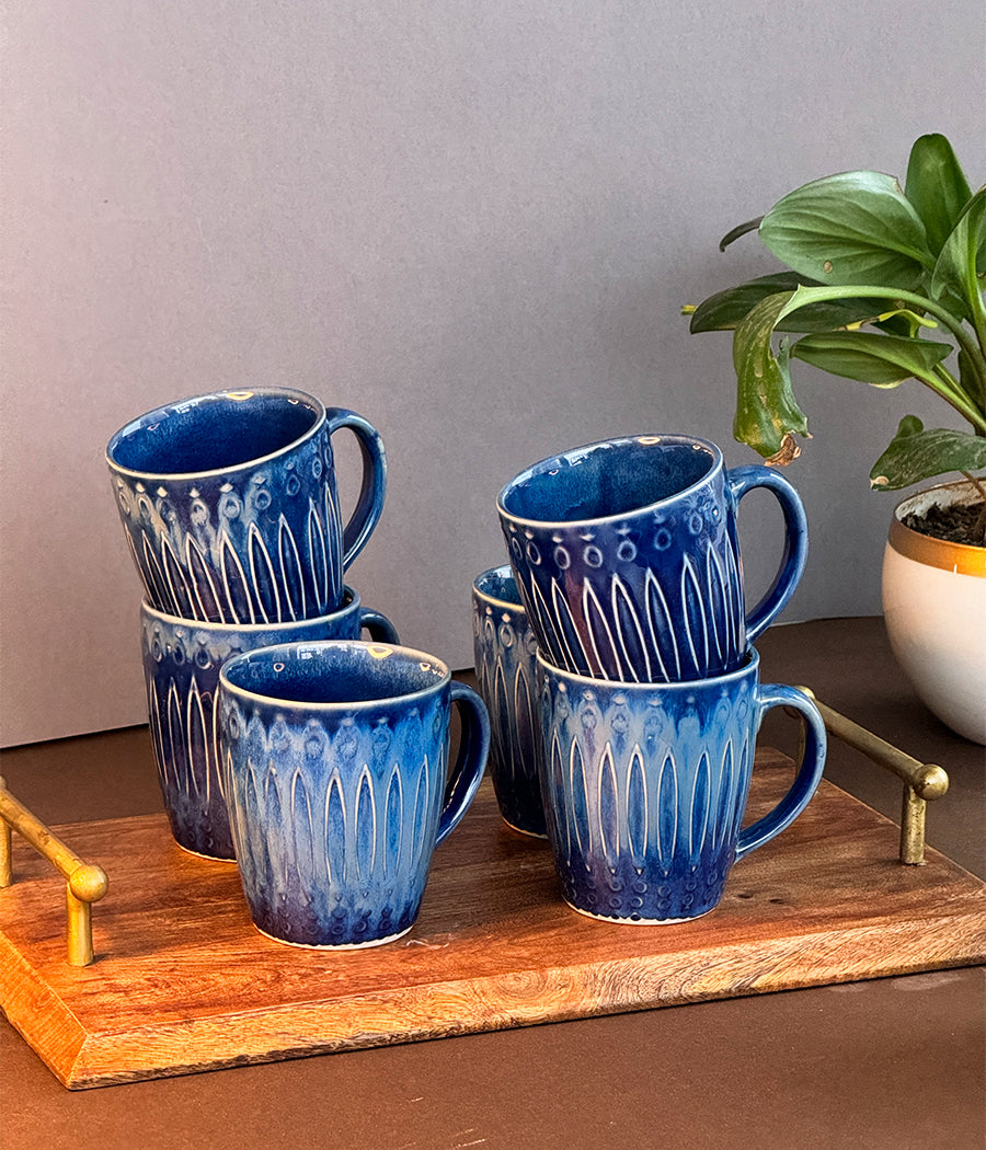 Swallow Azure Mugs