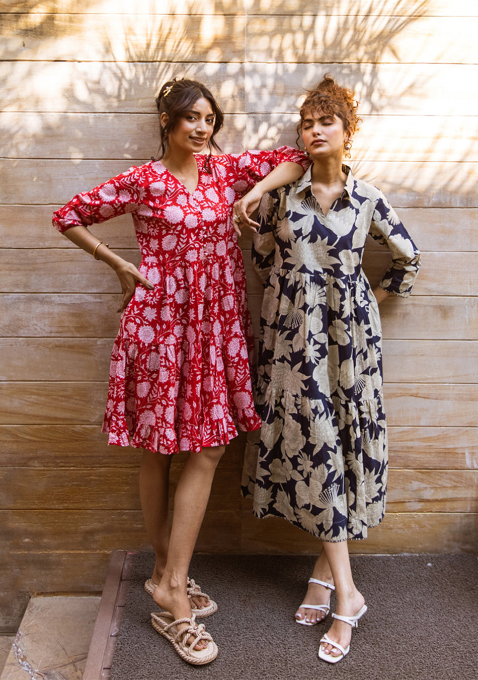 Red Floral Delight Dress