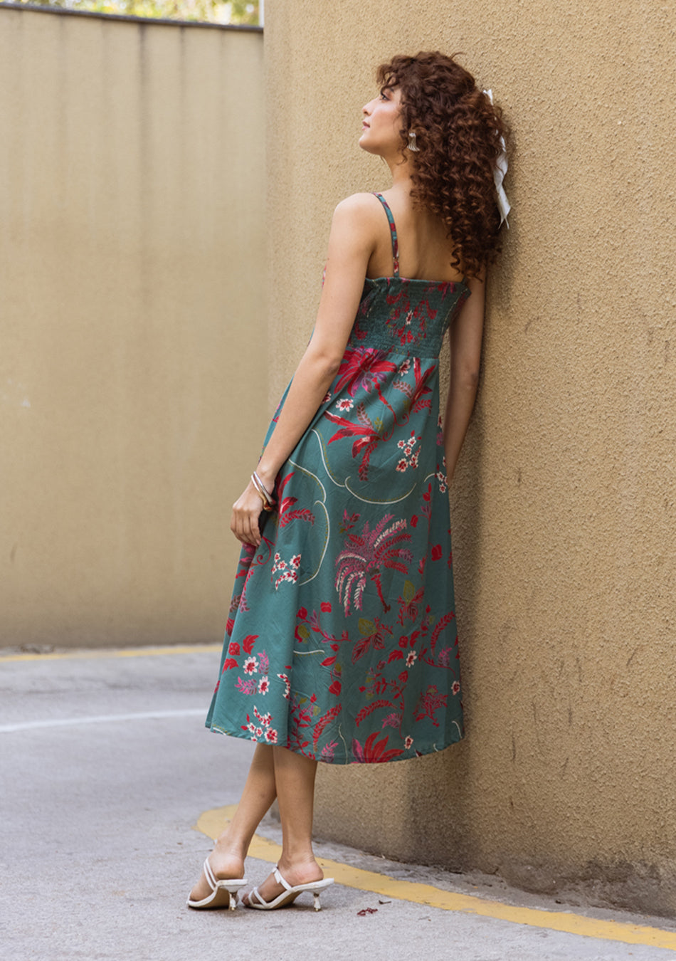 Green Scarlet dress