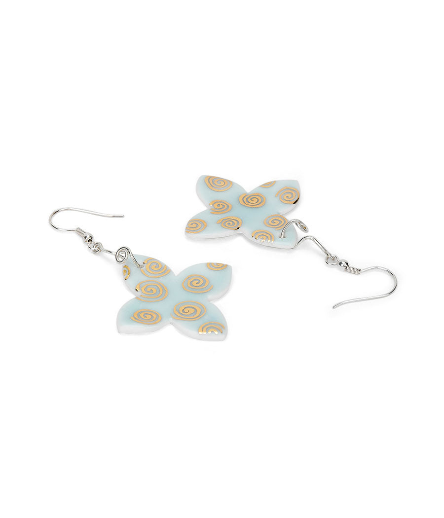 Azure Fusion Harmony Earrings