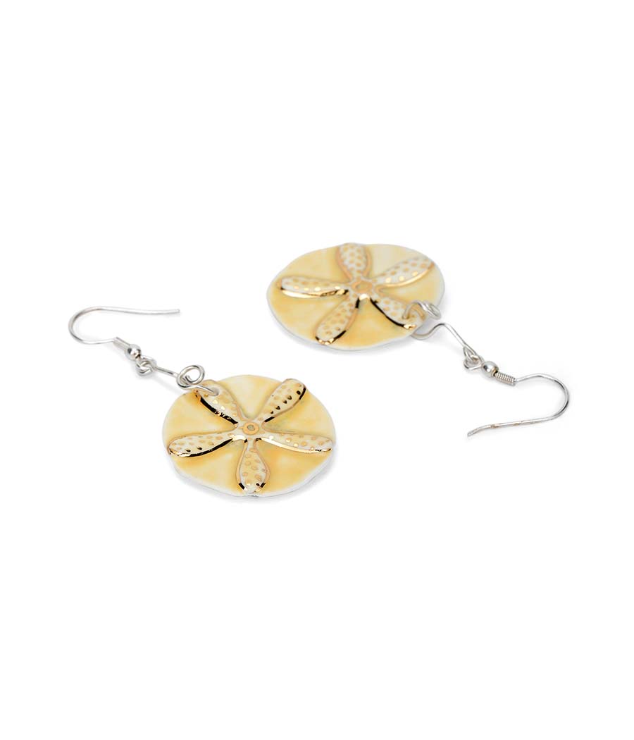 Sunshine Starfish Elegance Earrings