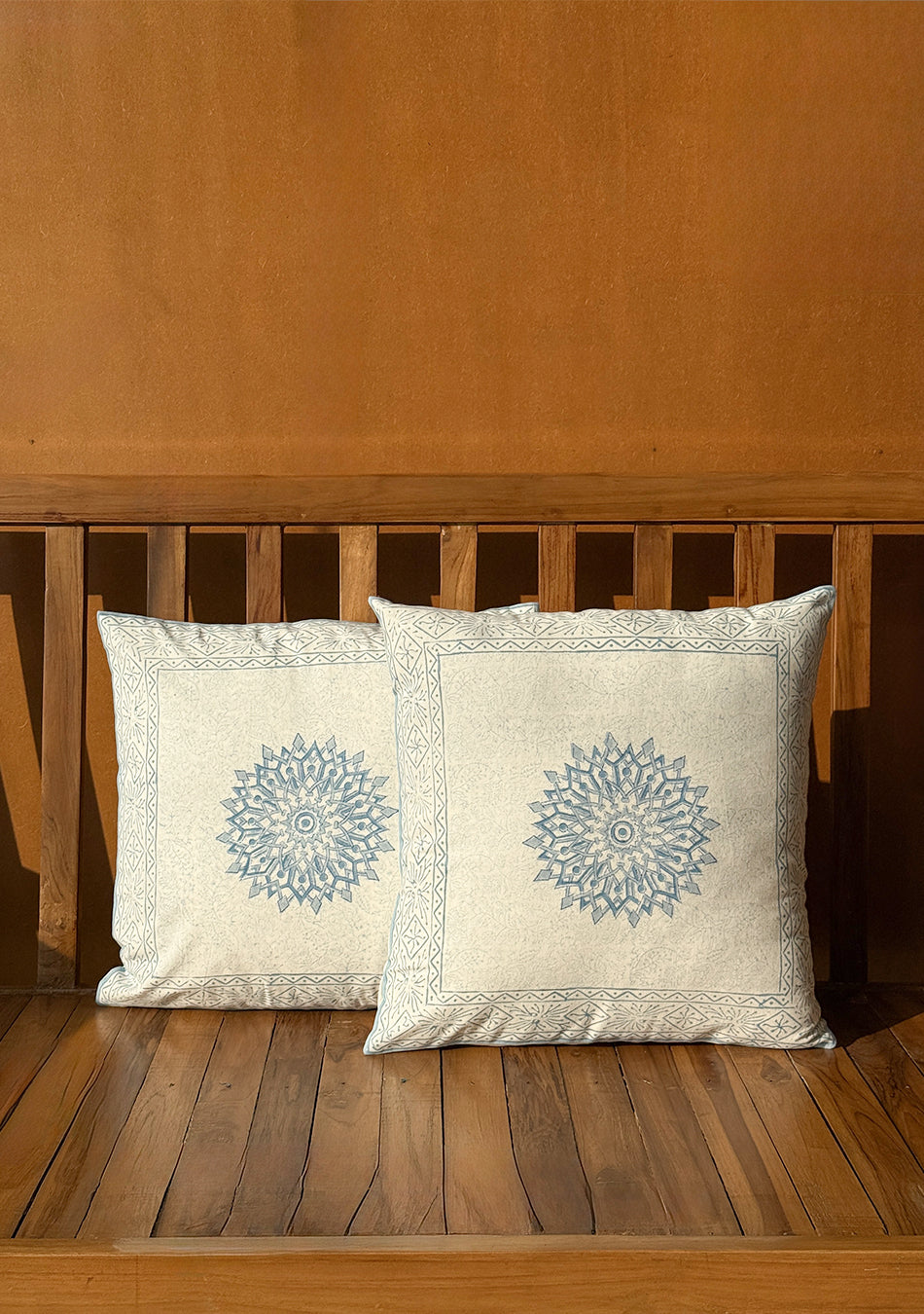 Blue Chakra Cushion Cover