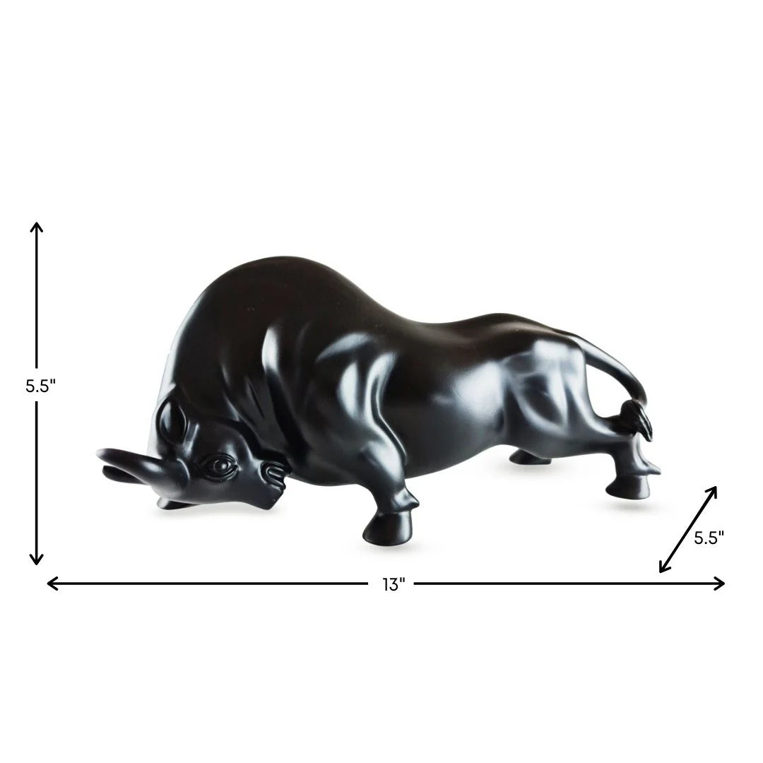 Charging Bull Figurine