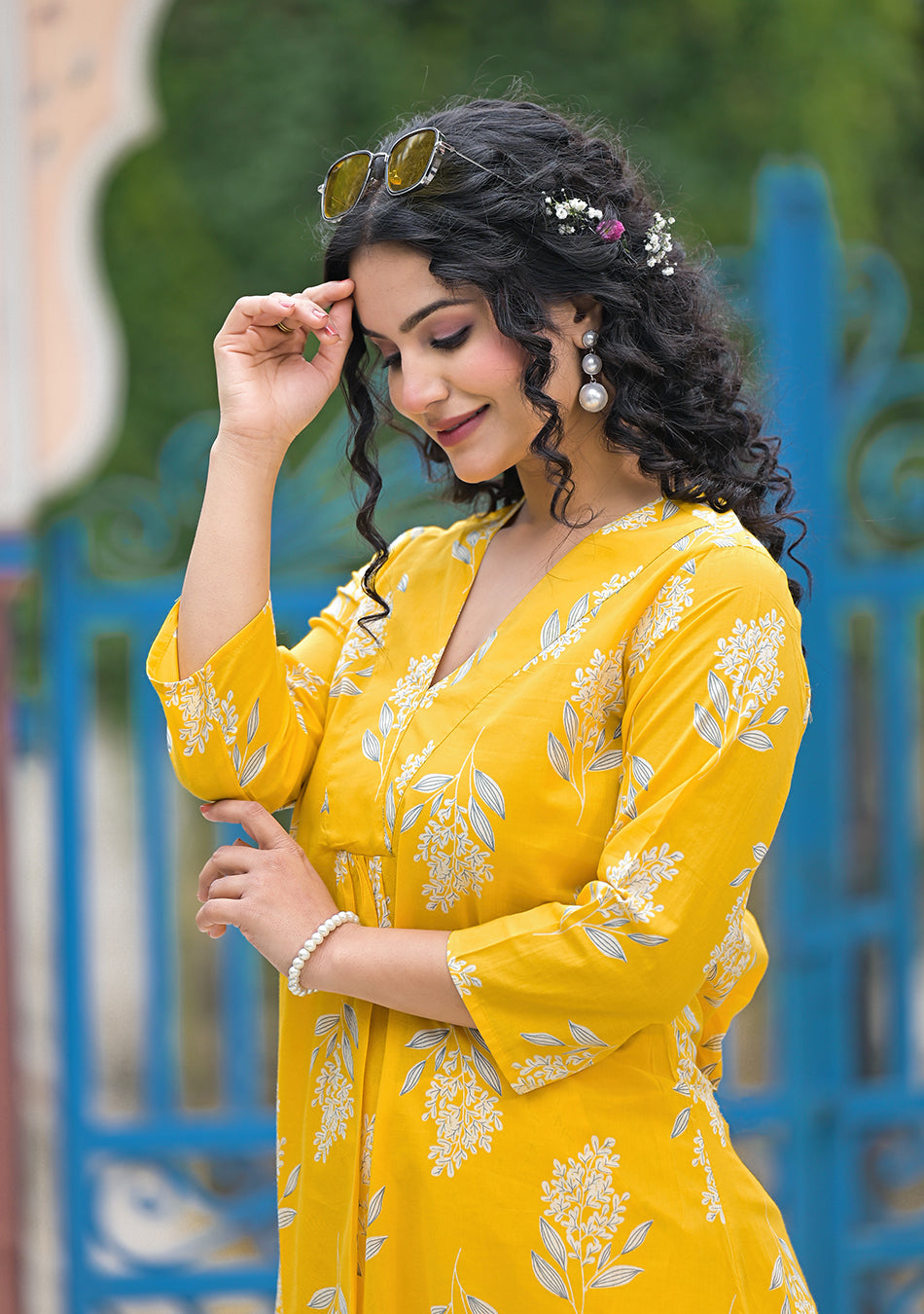 Marigold Charm Kurta Set