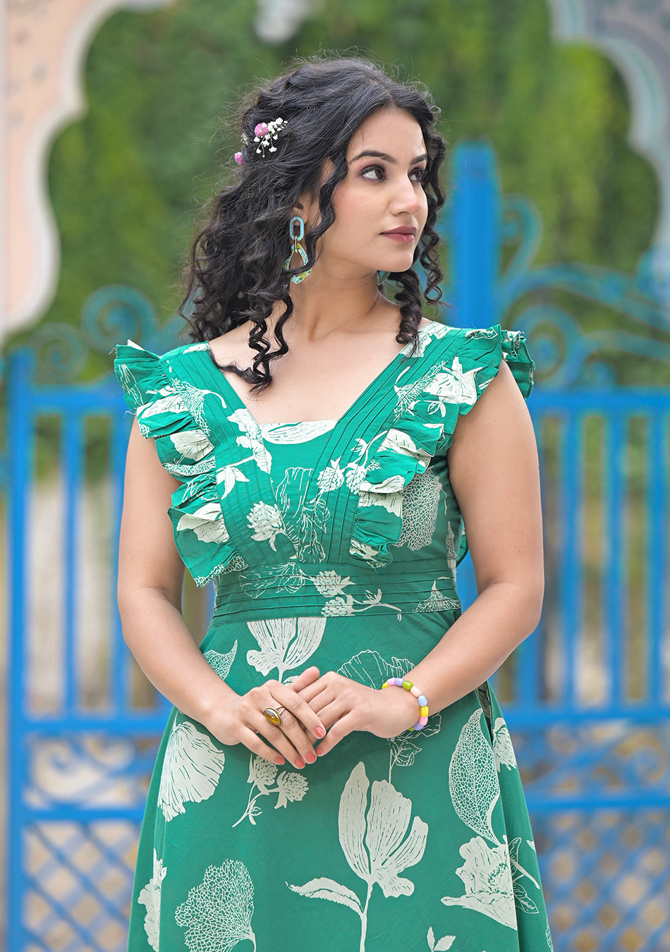 Garden Green Grace Dress