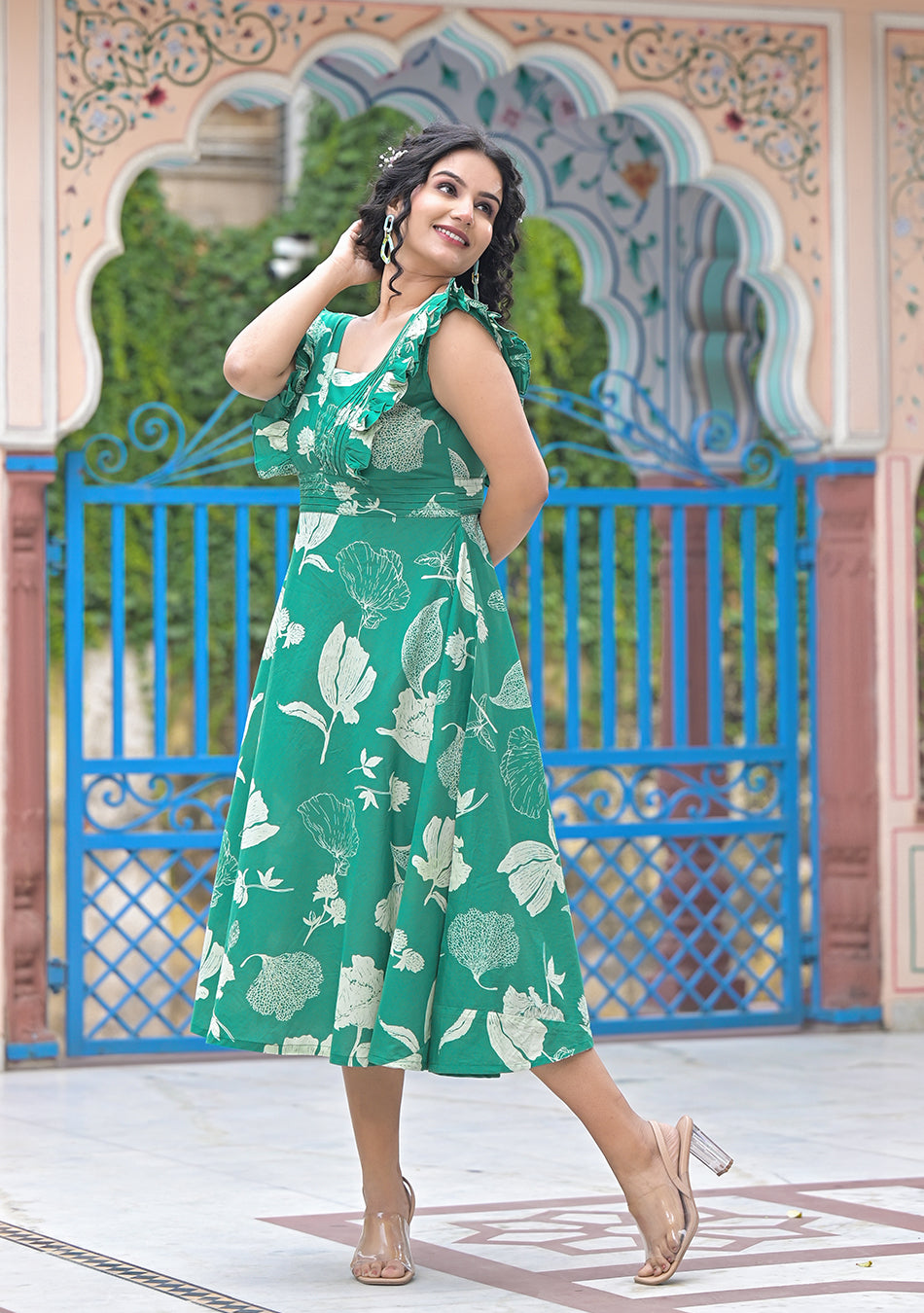 Garden Green Grace Dress