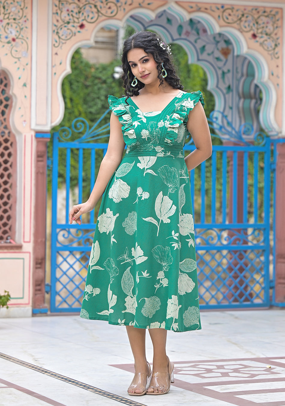 Garden Green Grace Dress