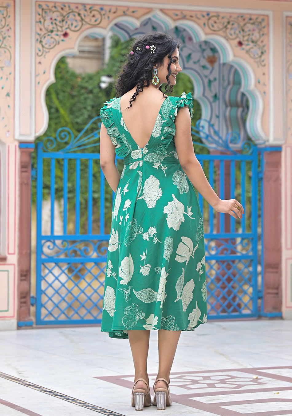 Garden Green Grace Dress