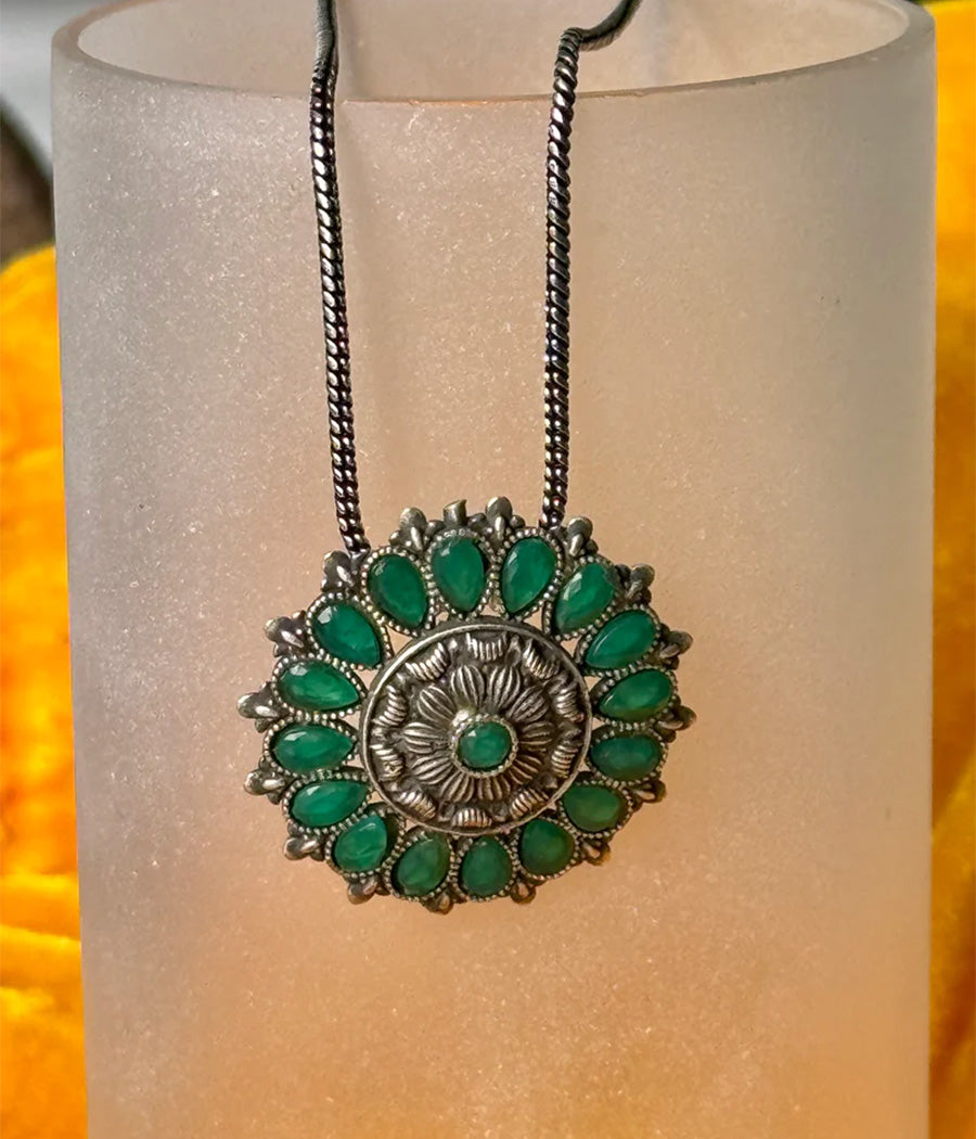 Verde Bloom Pendant