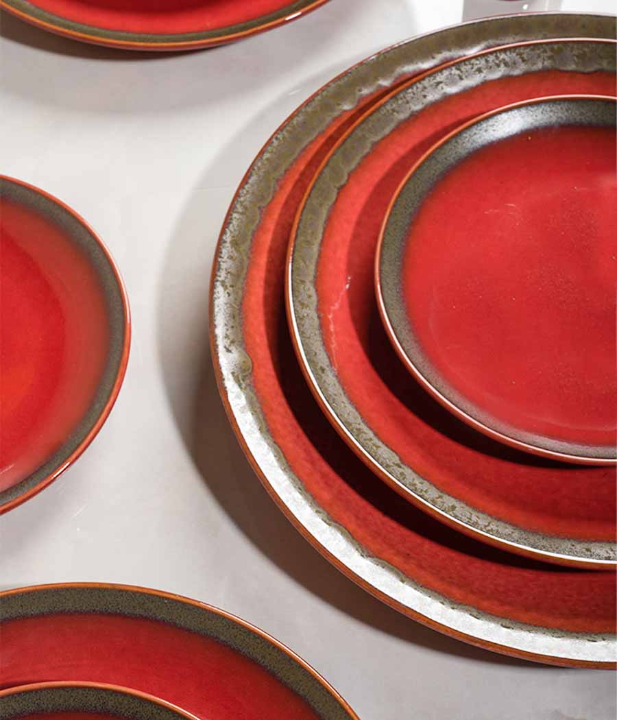 Rayleigh Sunset Dinnerset - Set of 37