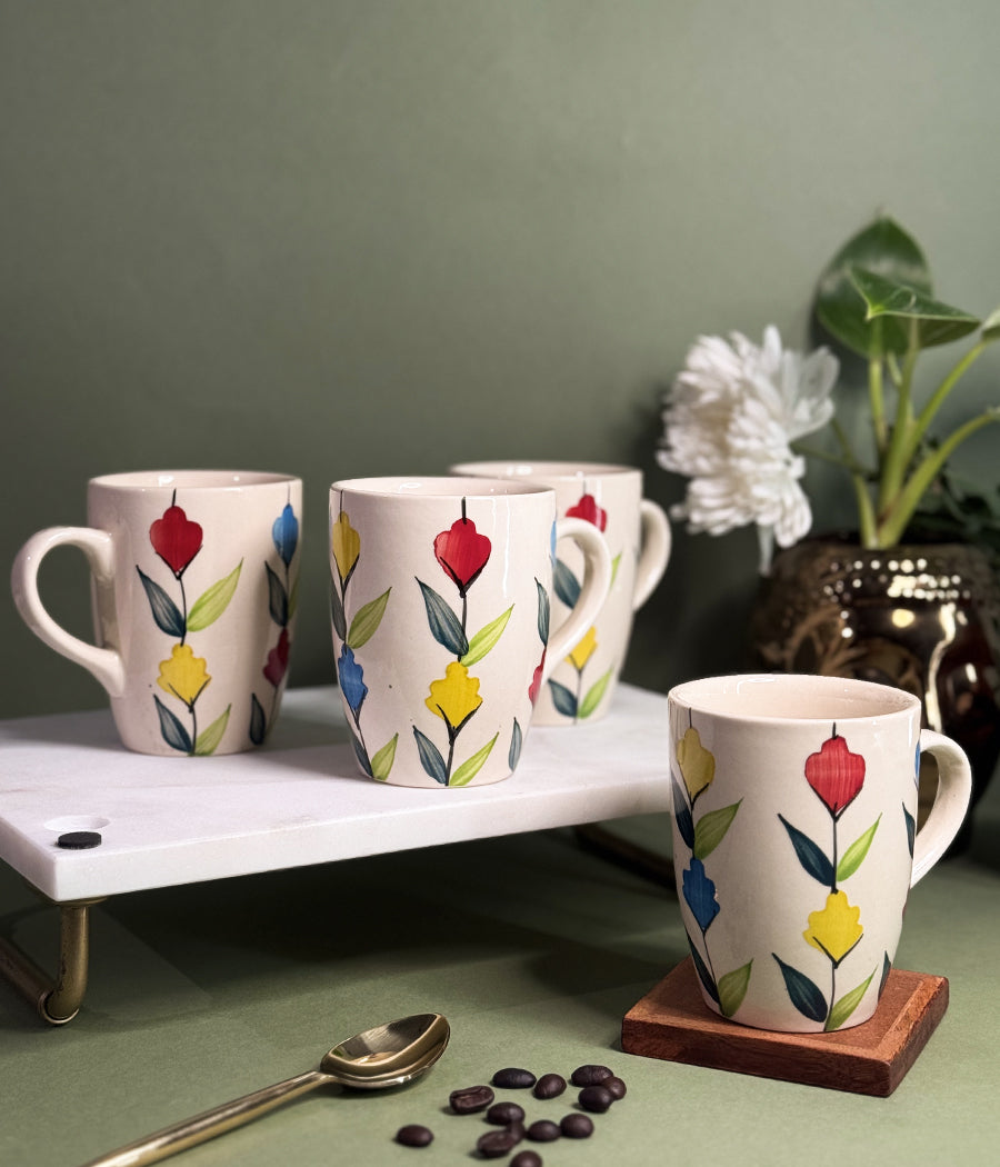 Peacock Mugs