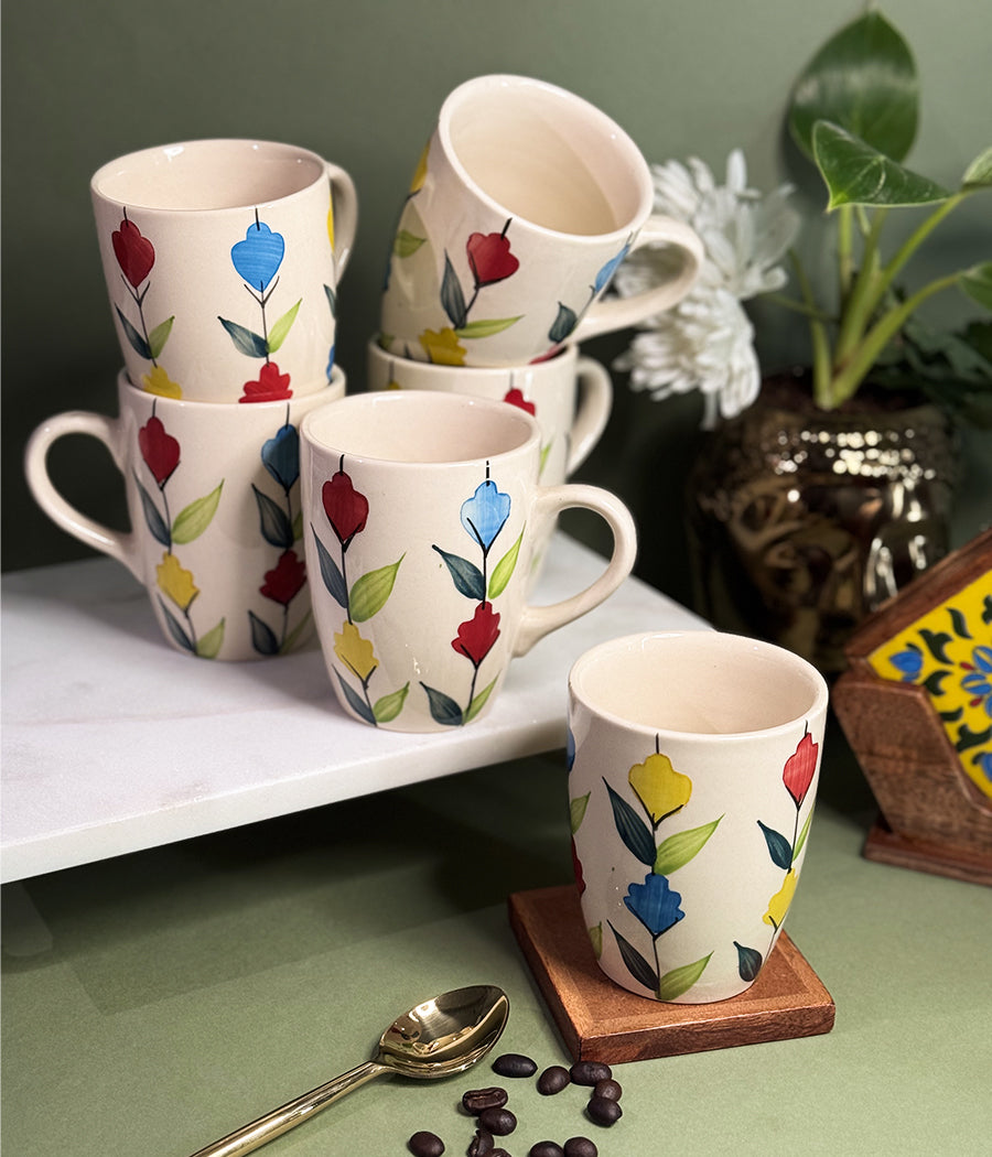 Peacock Mugs