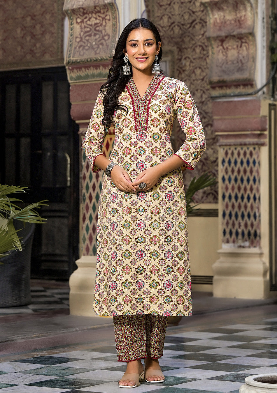 Boat Neck Bollywood Trouser Suits: Buy Boat Neck Bollywood Trouser Suits  for Women Online in USA