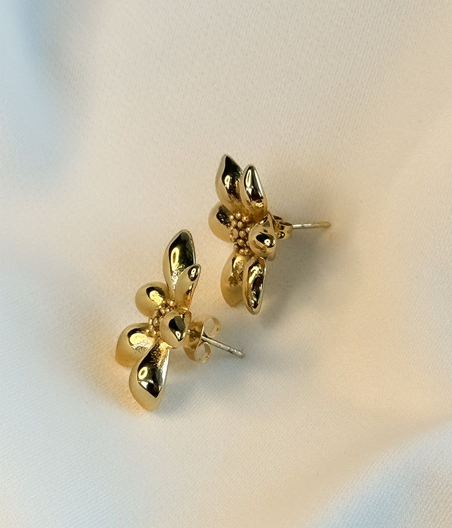 Golden Blosson studs