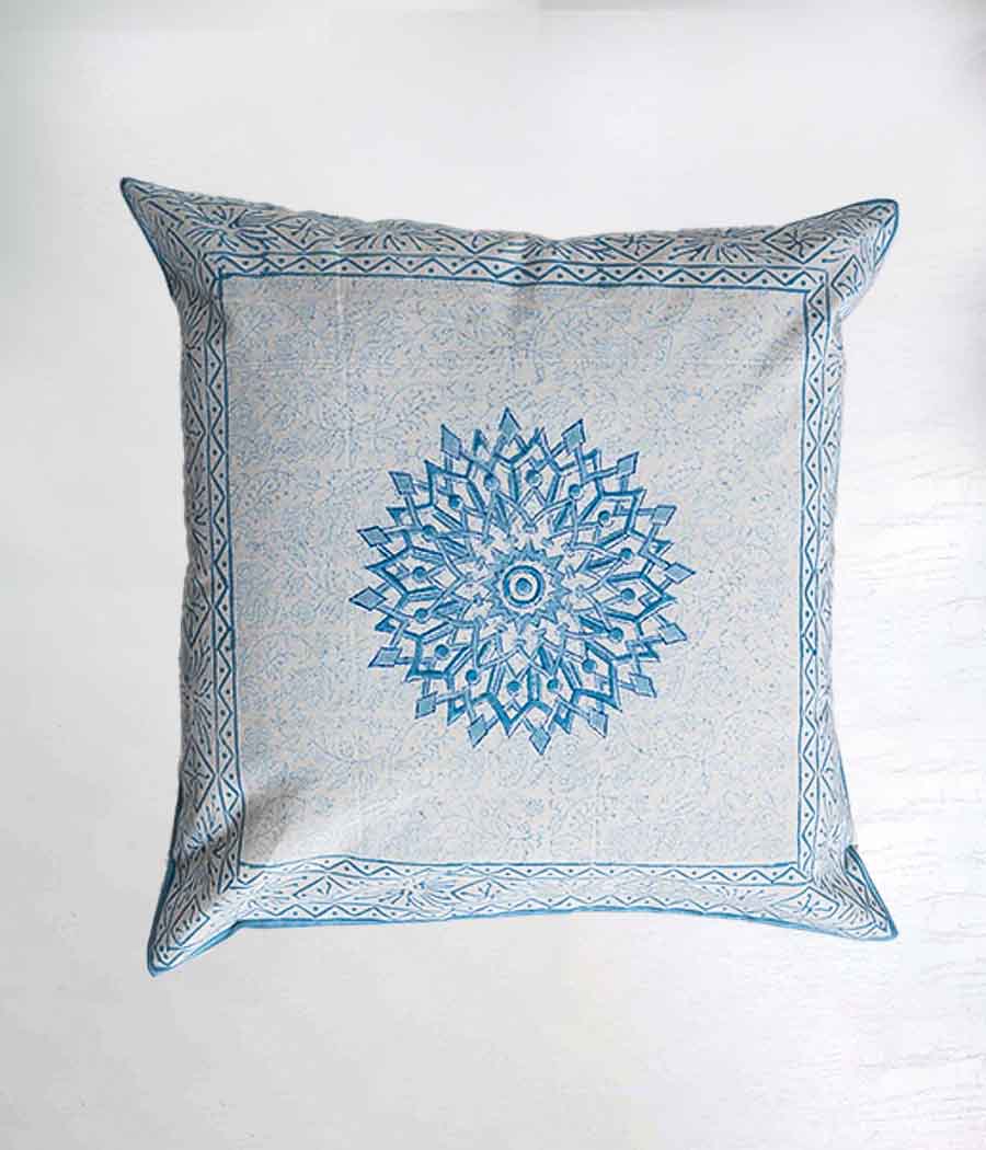 Blue Chakra Cushion Cover